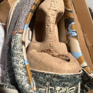 Men’s Hey Dude Wally Sox Funk Blue Shadow Size 10